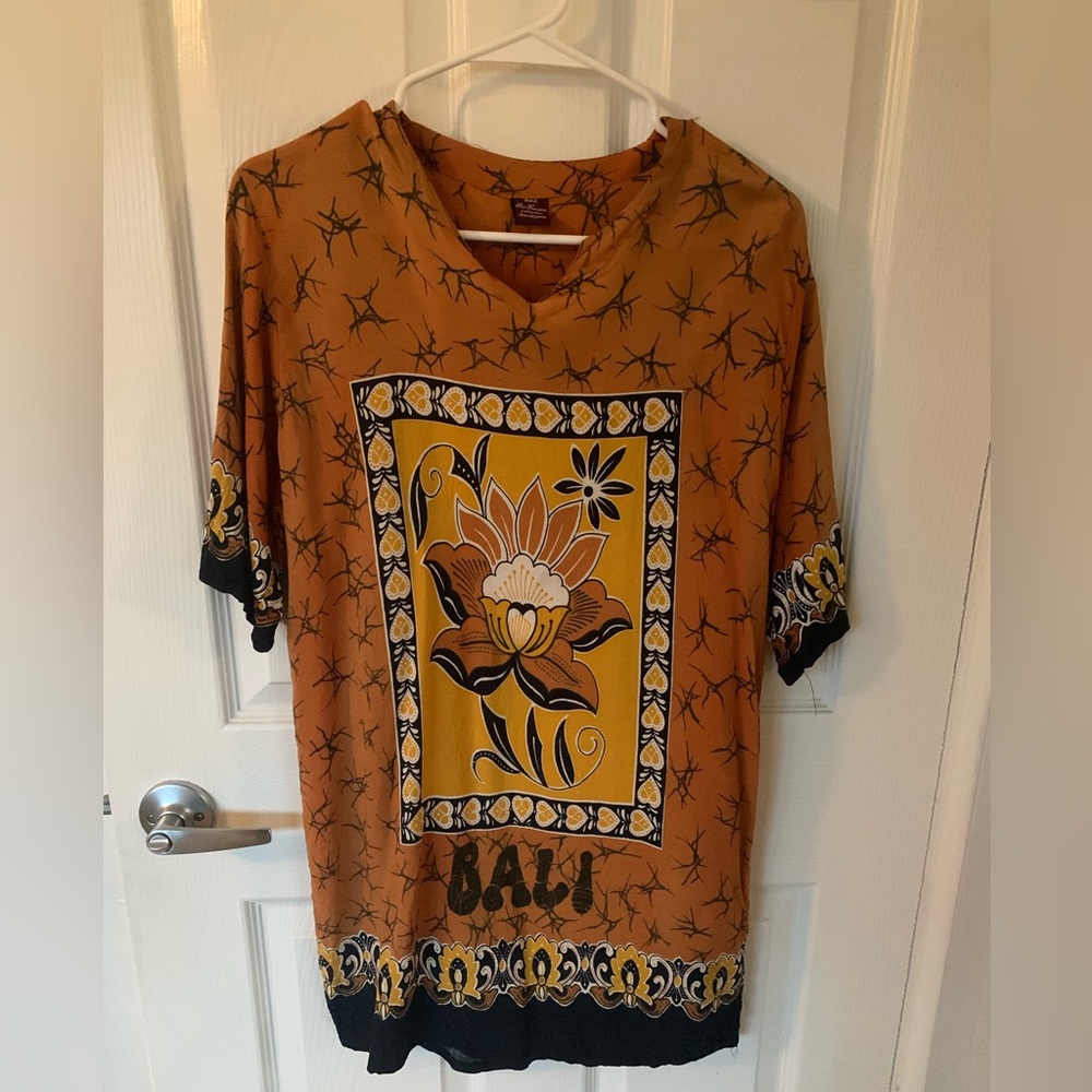 Bali batik shirt/dress